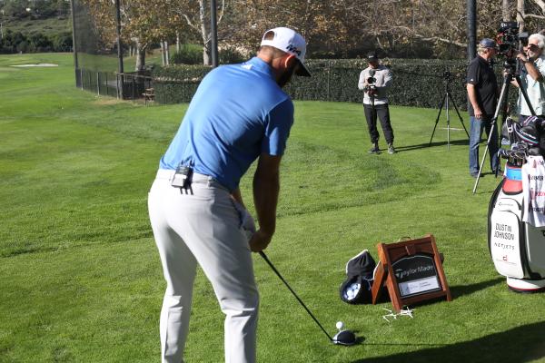 Dustin Johnson is posting ridiculous numbers with the TaylorMade M3 driver