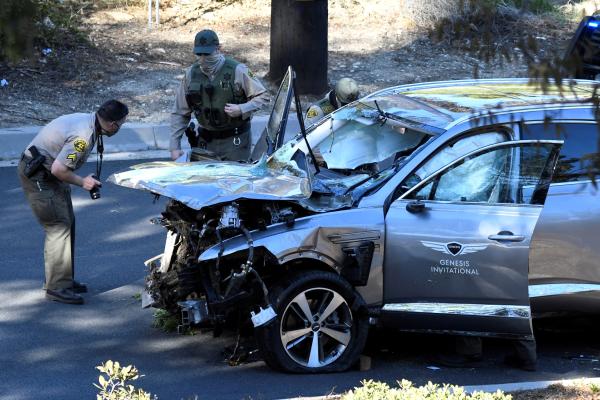 Tiger Woods on car crash injuries: 