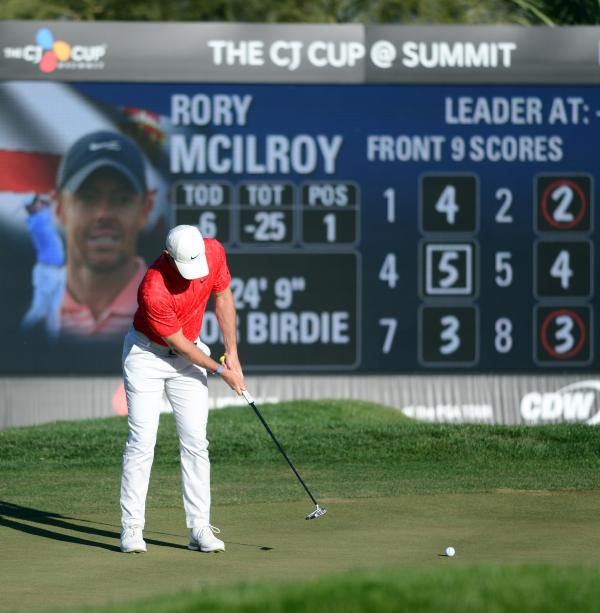 Rory McIlroy did something he had only done ONCE before at The CJ Cup!