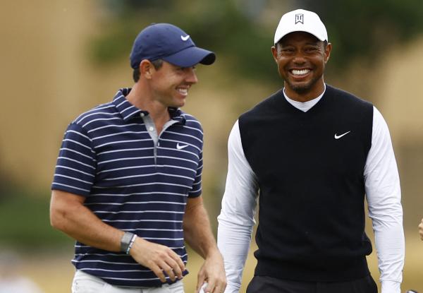 Rory McIlroy BIGS UP golf chances of Tiger's son Charlie ahead of The Match