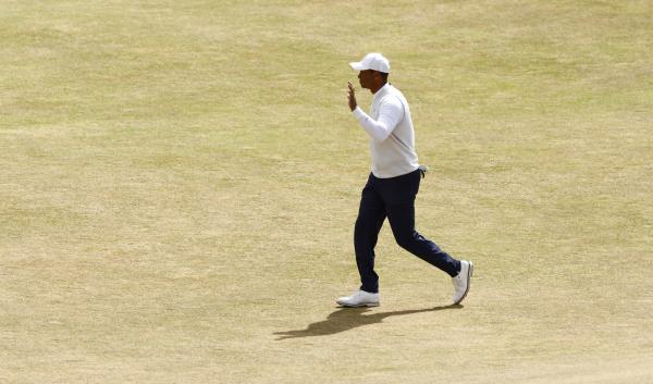 Tiger Woods in tears at St. Andrews: 