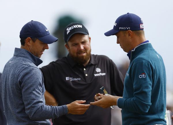 Justin Thomas and Shane Lowry in hilarious exchange about Open 