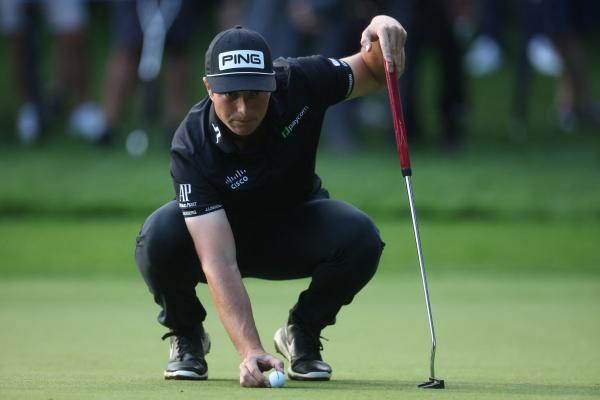 Viktor Hovland thrills fans at BMW PGA Ch'ship with eagle on 18 at Wentworth
