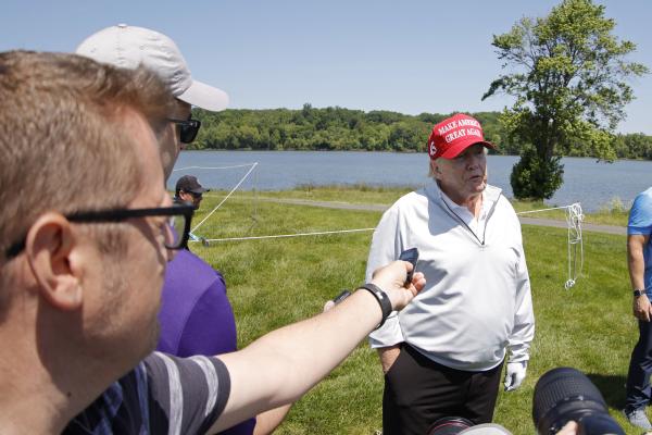 Donald Trump blasts PGA Tour, PGA of America before LIV Golf event: 
