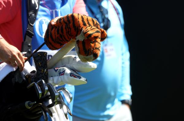 Tiger arrives at The Open Championship: 