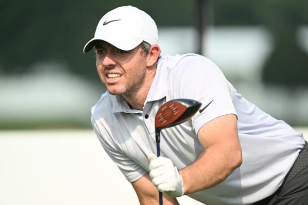 Rory McIlroy hits SHANK at Tour Championship as golf fan gets WIPED out by rope!