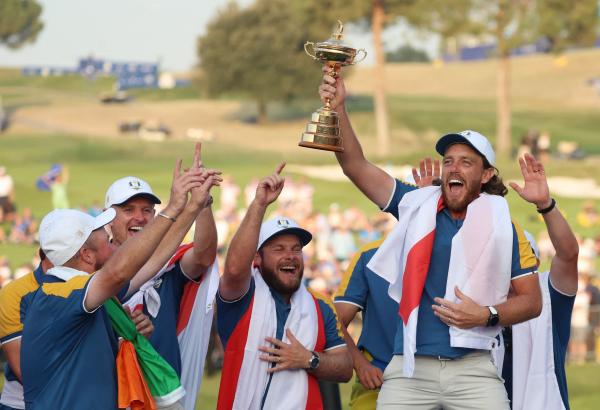 New video footage shows what 'KFC man' did after jumping into lake at Ryder Cup!