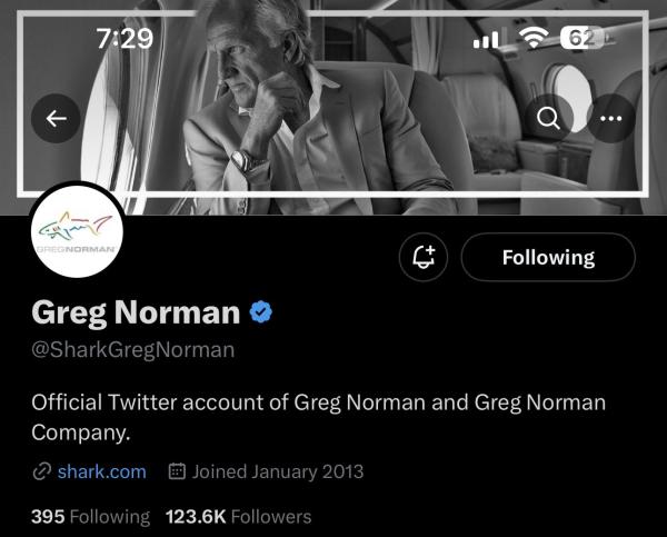 What's going on with Greg Norman? Has he just left LIV Golf?
