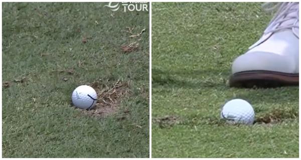 Golf fans call for rule change after pro skewered by 'worst divot lie all year'