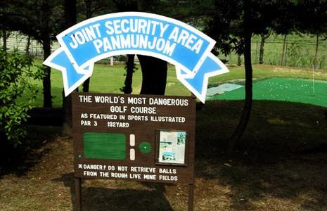 The world's most dangerous golf course
