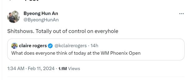 Billy Horschel unloads on golf fan after hearing comments at WM Phoenix Open