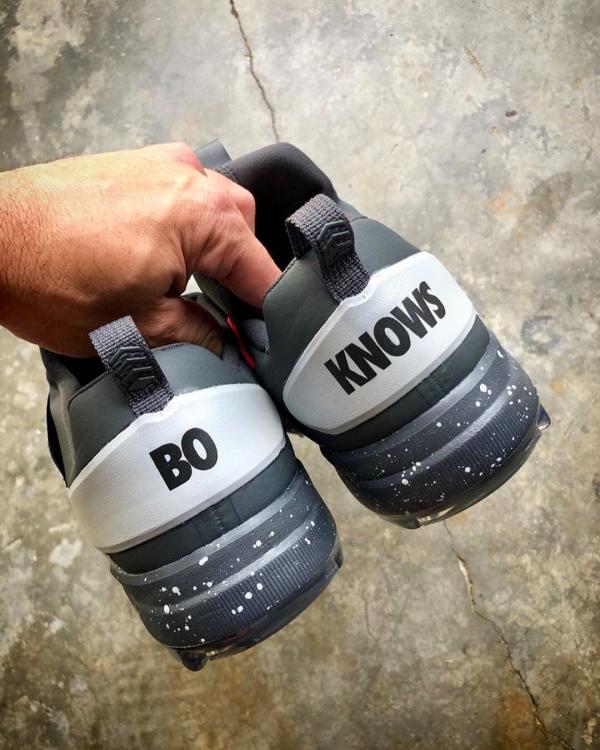 Brooks Koepka and Bo Jackson wear custom Nike shoes at BMW Pro-Am