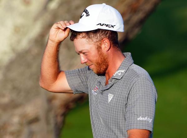 WATCH: PGA Tour star Talor Gooch NEARLY WIPED OUT on the first tee at Sony Open