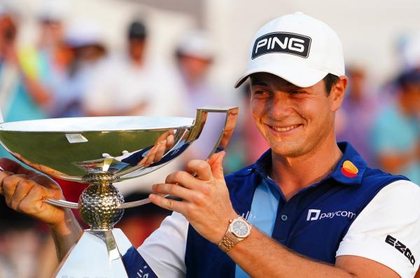 Viktor Hovland bags $18m with dominant victory at PGA Tour finale