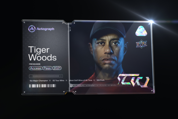 Tiger Woods dropping NFT Collectibles starting at $12!