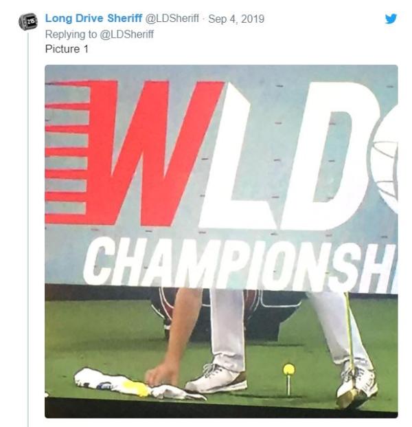World Long Drive Champion accused of cheating en route to final