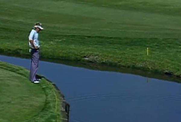 PGA Tour throwback video to BIZARRE rules incident involving Ian Poulter