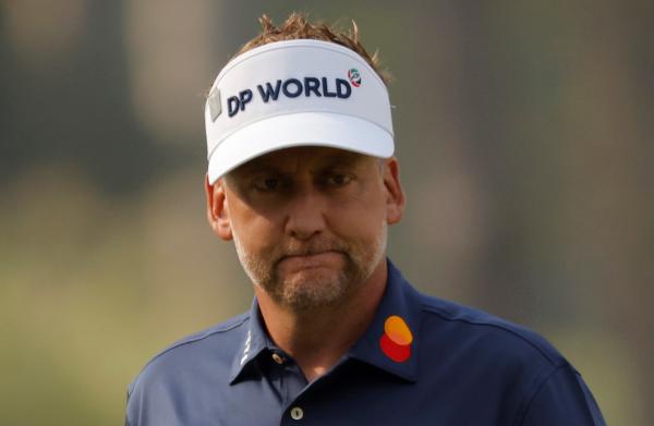 Ian Poulter HITS SHANK with his FIRST SHOT at the DP World Golf Day!