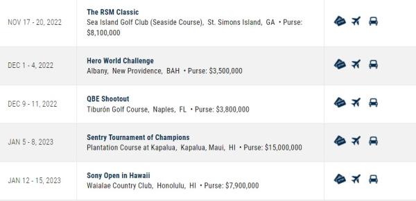 Why is Greg Norman's golf tournament still on the PGA Tour schedule?!