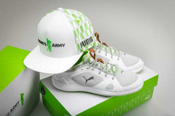 Puma and Arnie's Army partner to raise money for charity with custom shoes and hats