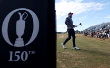 Rory McIlroy tries out TaylorMade Stealth driving iron at Open Championship