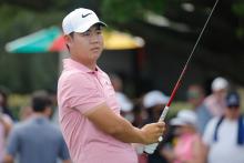 Tom Kim triples famed 17th at TPC Sawgrass then WDs from the Players