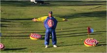 Billy Horschel dresses as human target on range at Torrey Pines