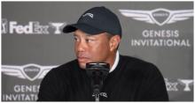Tiger Woods issues blunt response to reporter over logo question