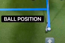 Perfect your ball position with these GREAT GOLF TIPS guide