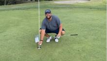 Fan favorite golfer Mike Visacki makes 20TH HOLE-IN-ONE!