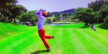 Hosung Choi is everyone's favourite golfer thanks to his outrageous swing