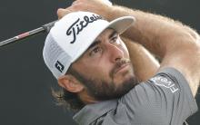 Max Homa shot goes badly wrong as he nearly wipes out golf fans in front of him!