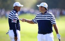 WATCH: Woods reveals he had "long talk" with Reed over Ryder Cup issue