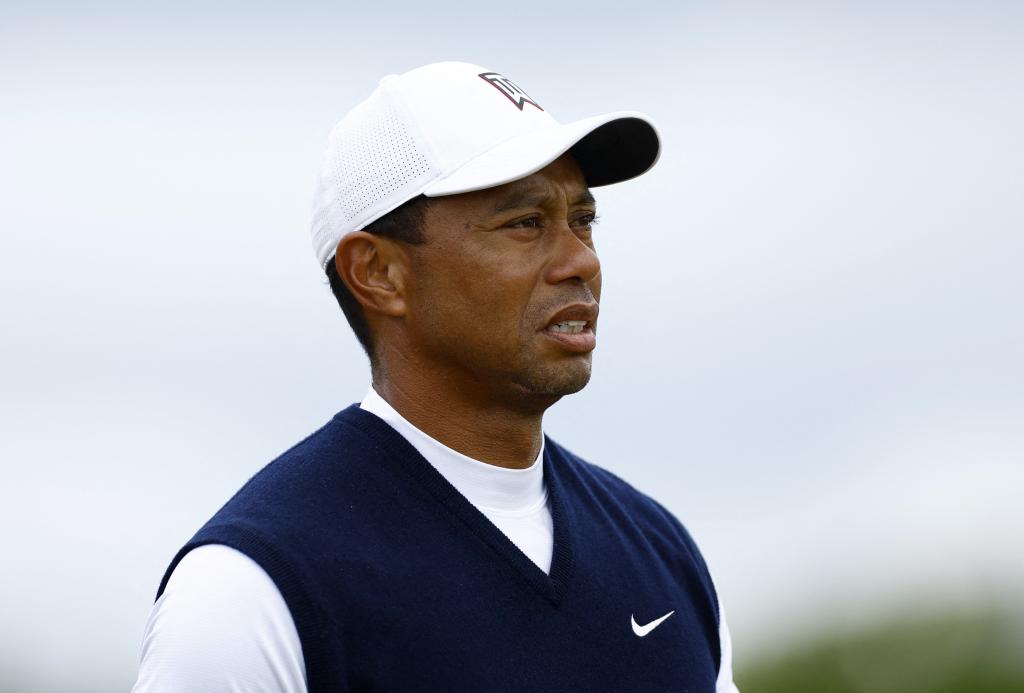 Tiger Woods endures nightmare start at 150th Open by finding water ...