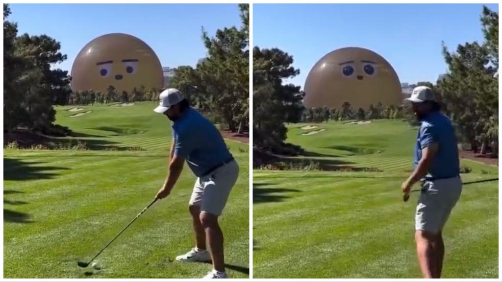 Golfers are being trolled by a huge sphere in Las Vegas | GolfMagic