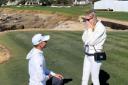 PGA Tour rookie marks debut at Pebble Beach with proposal