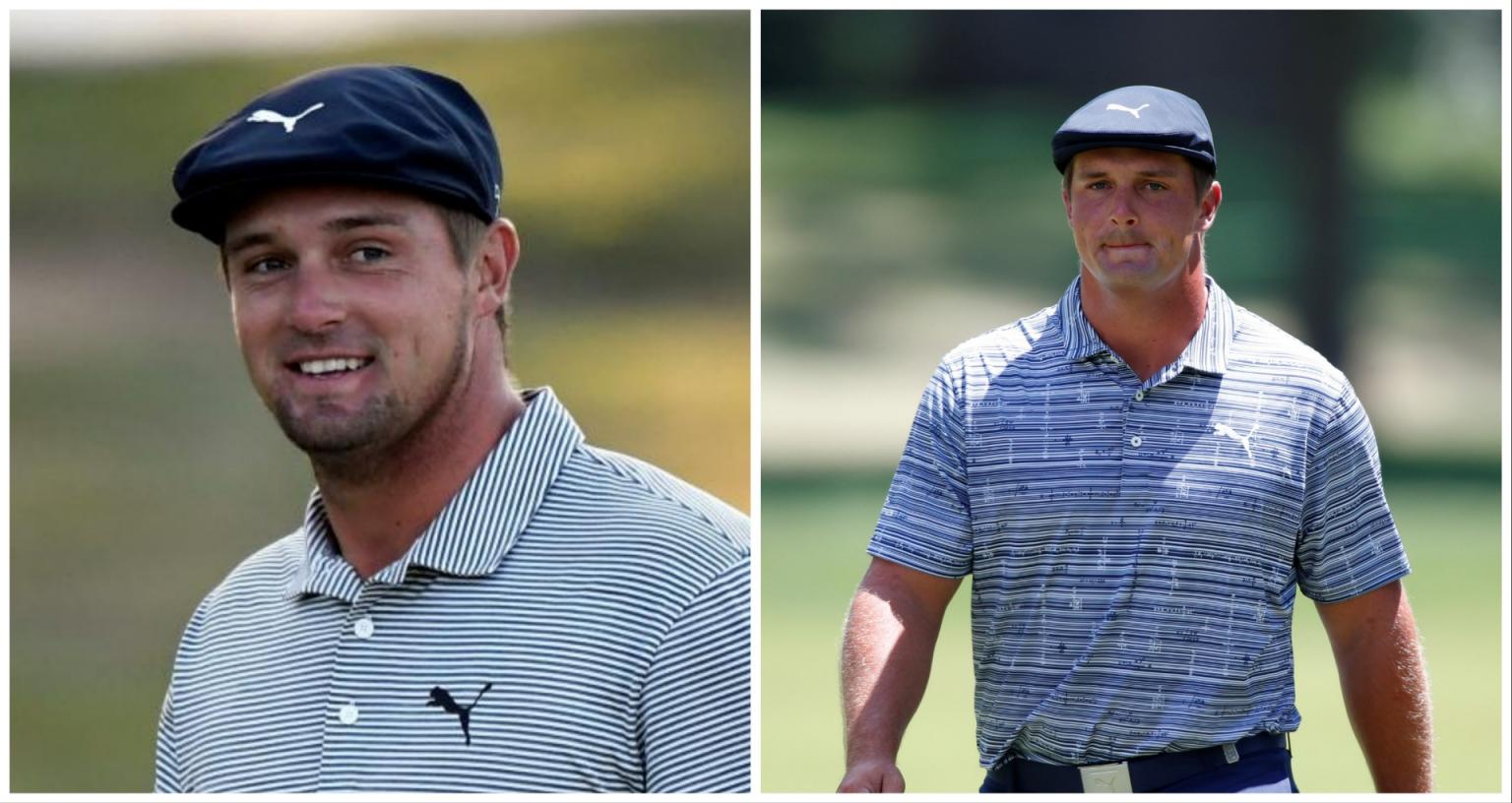 This photo of LIV Golf's Bryson DeChambeau before and after body ...
