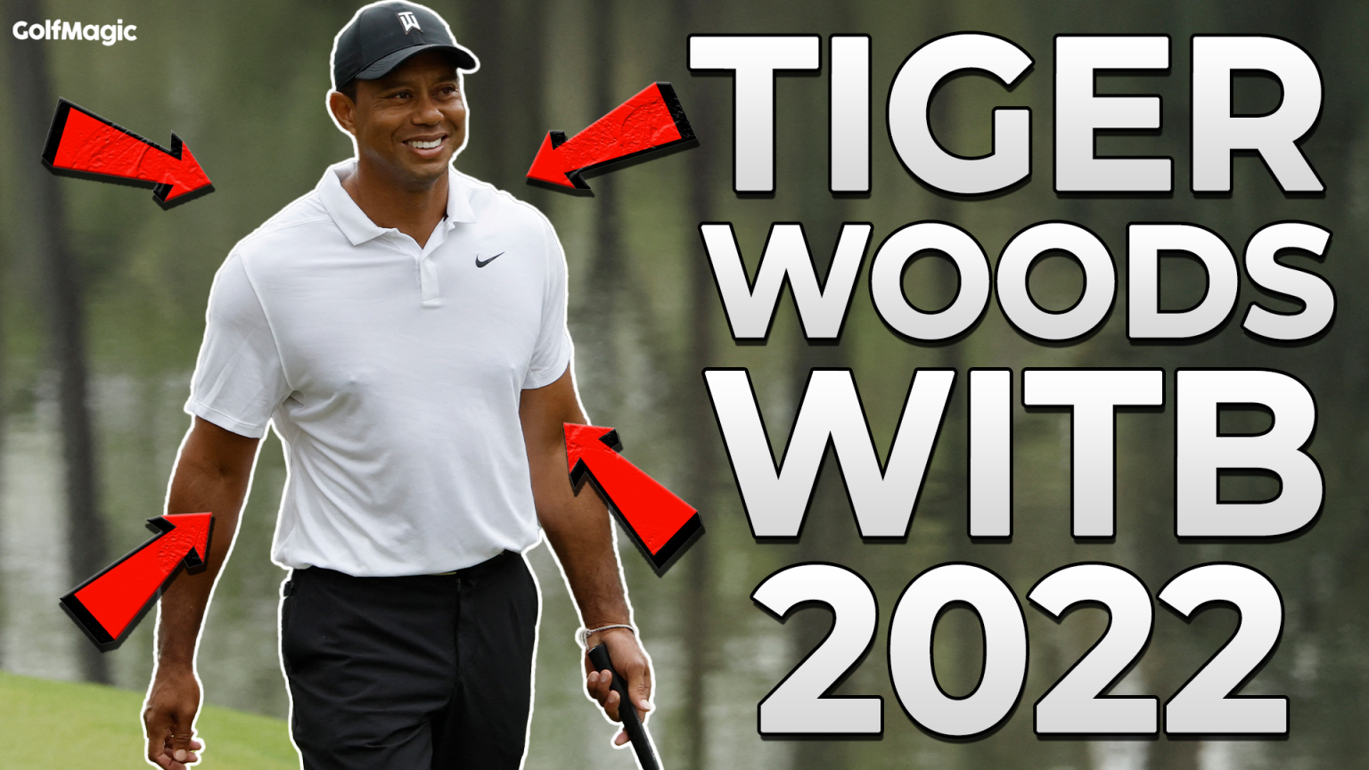 Tiger Woods What is in his golf bag at The Masters? GolfMagic