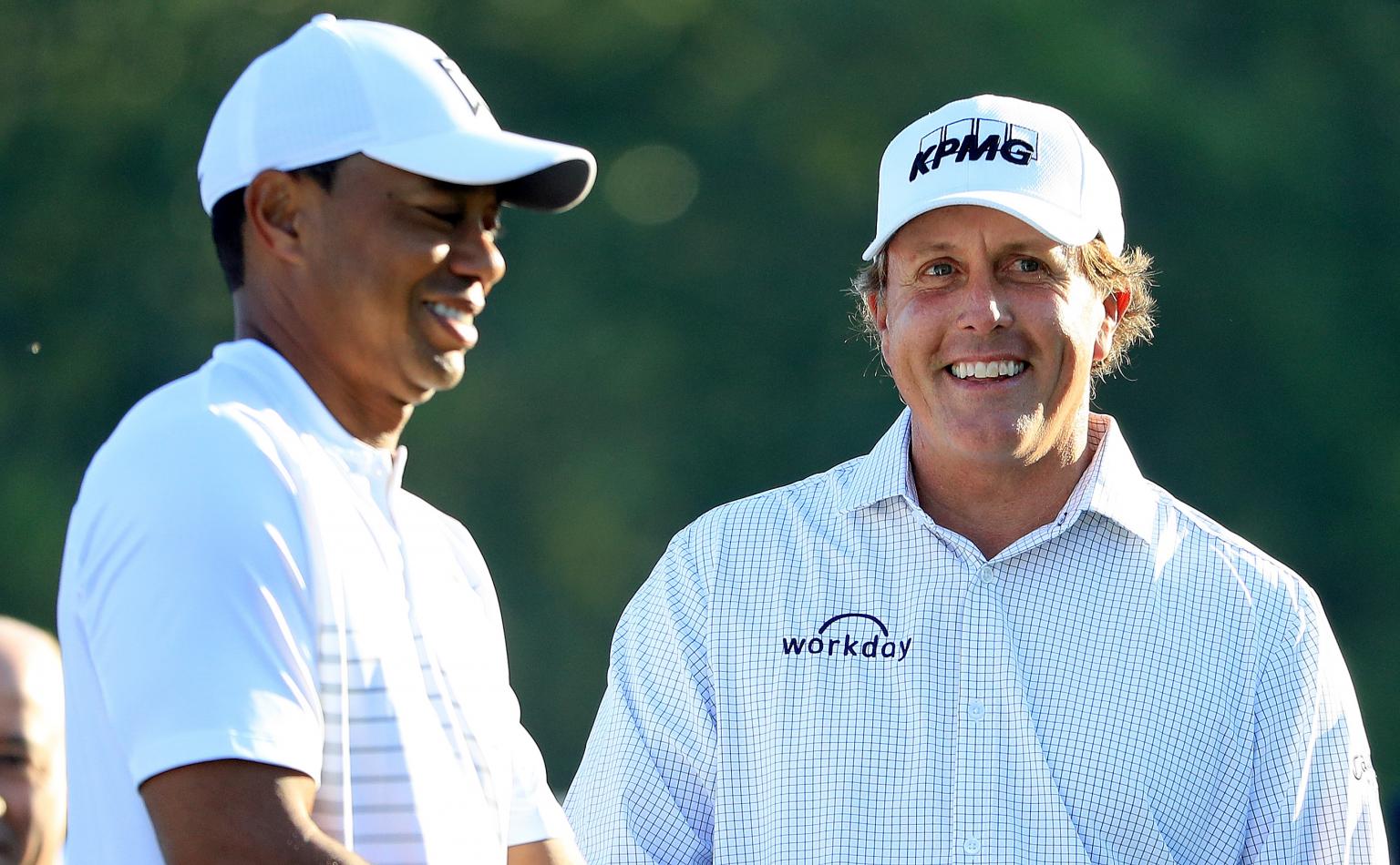 Tiger Woods v Phil Mickelson: Who has played better when grouped ...