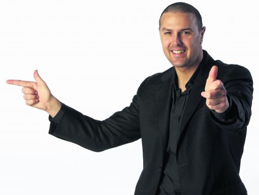 No Likey! Paddy McGuinness throws strop on course