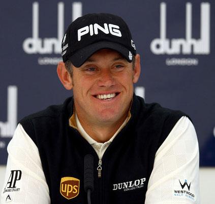 Westwood donates Alfred Dunhill prize