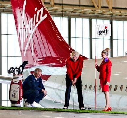 Branson lauds Golf Live, Virgin partnership