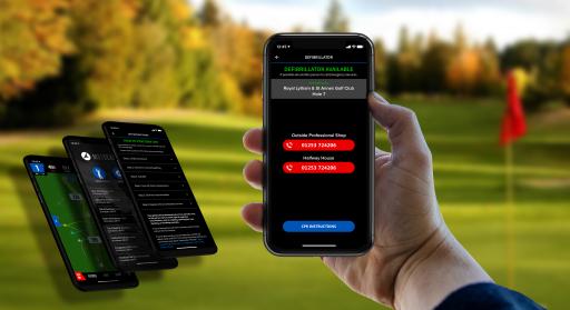 Golfers get lifesaving support from new Motocaddy app