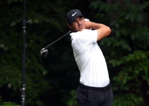 Brooks Koepka misses Wyndham cut, sends drive into someone&#039;s back lawn