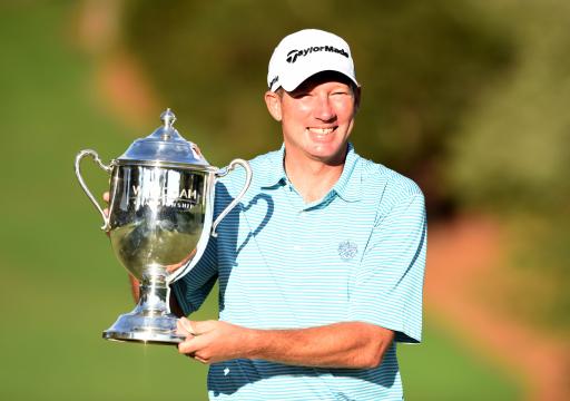 Jim Herman secures play-off spot with Wyndham victory