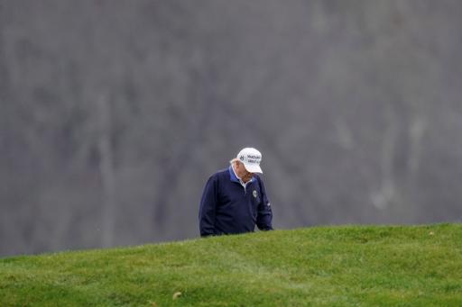 Video of Donald Trump CHEATING used by popular golf rules page