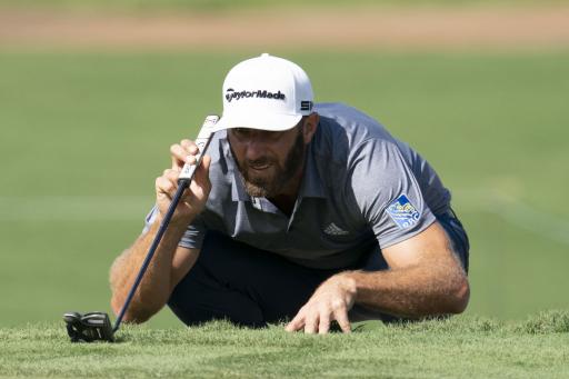 Dustin Johnson surges two shots clear on day three at Saudi International