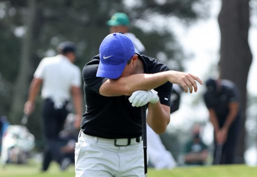 Rory McIlroy HITS HIS DAD with errant tee shot at The Masters