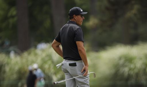 Phil Mickelson enters first LIV Golf event after exile from PGA Tour