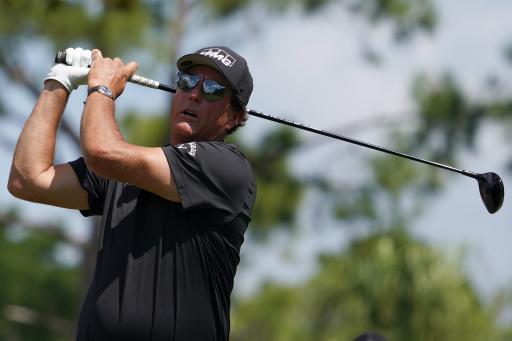 Phil Mickelson rolls back the years to lead at the Wells Fargo Championship